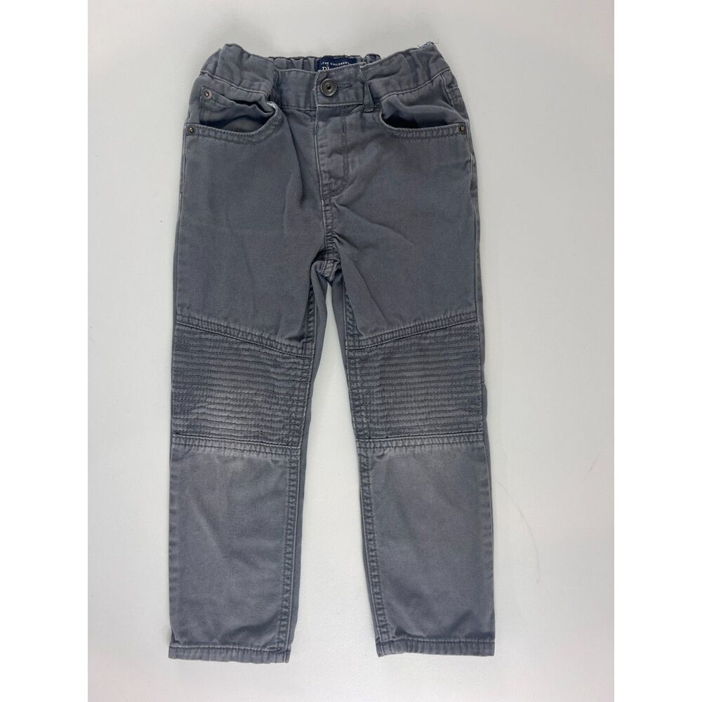 The Children's Place Boys Gray Pants 100% Cotton Size 4T